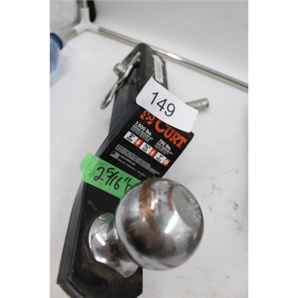 2 hitches, 2 5/16" and 2" balls