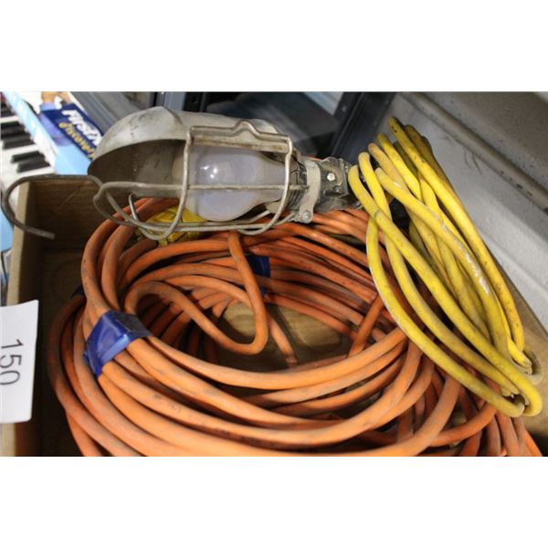 Trouble light and extenstion cords