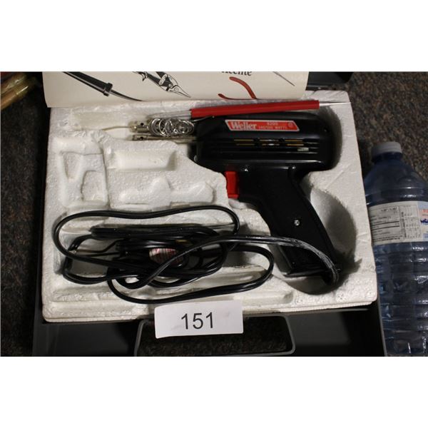 Weller soldering gun in carrying case