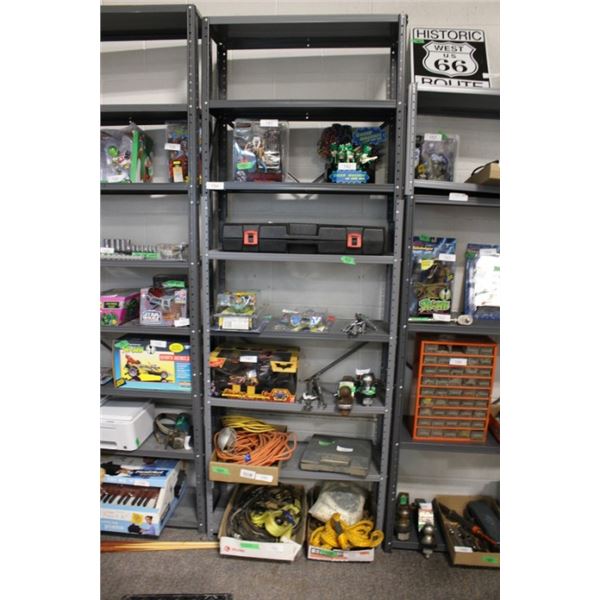 metal shelf contents not included