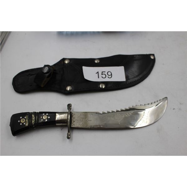 India knife in sheath