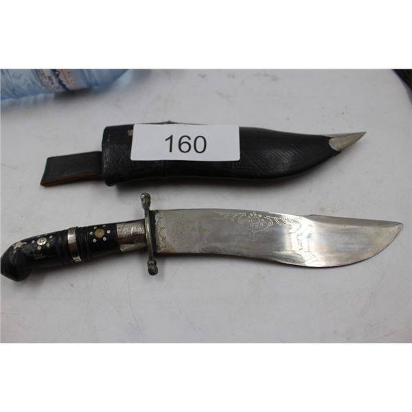 India knife in sheath
