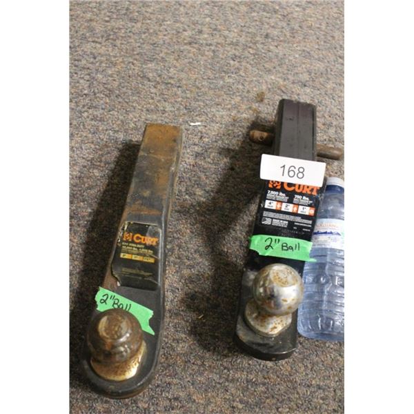 2 hitches with 2" balls