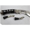 Image 2 : Knife in sheath with 2 small accessory knives