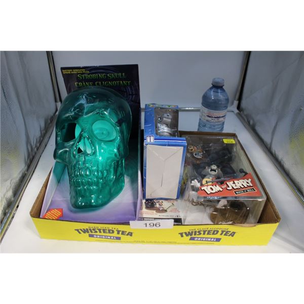 Strobing Skull, Tom & Jerry Rock n Roll etc