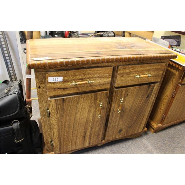 2 drawer, 2 door cupboard 34x16x31