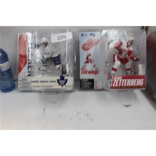 Tucker & Zetterberg NHL Collector figurines