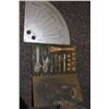Image 4 : Assorted drill bits, protractor, tool kit, etc