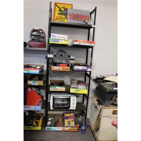 metal shelf contents not included