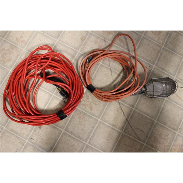 Trouble light, extenstion cord, Electric battery