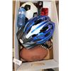 Image 3 : Bike Helmet, football, ball glove, etc