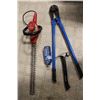 Image 1 : Craftsman hedge trimmer, loppers, hammer