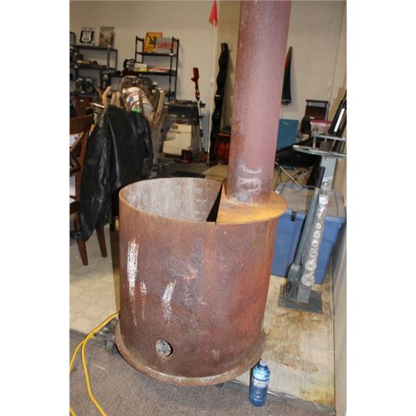 Wood burning fire pit