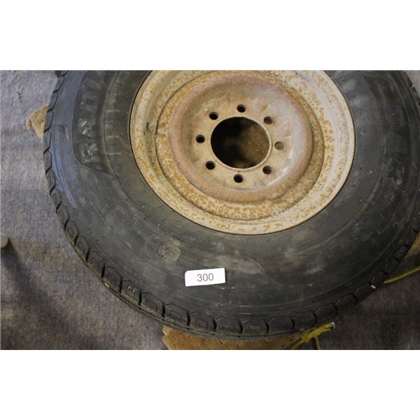ST235/85R16 Trailer tire looks like new