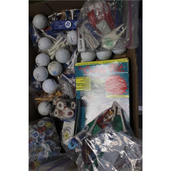 golf balls and accessories