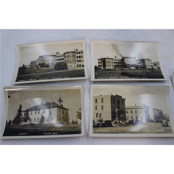 Vintage pictures of Ponoka buildings, etc