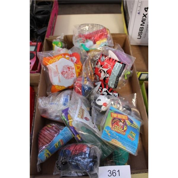 Collectible Marvel toys / McDonalds etc