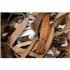 Image 5 : Assorted leather, tools, etc