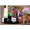 Image 2 : Box of assorted kids toys