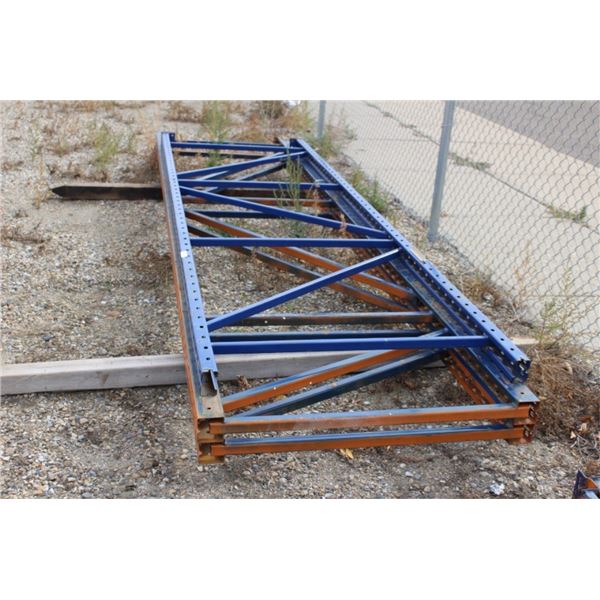 Metal commercial shelving units