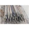 Image 1 : 28pcs of wooden fence posts 6' high