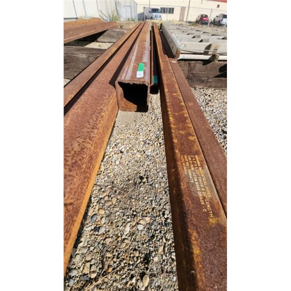 Misc Lot Of Steel Tubing Measurements In The