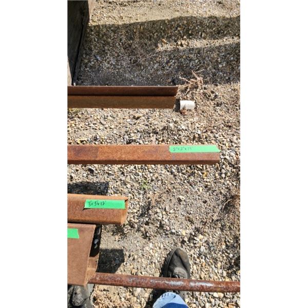 Misc Lot Of Steel Pipes etc Measuements in the