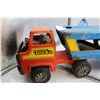Image 6 : Vintage Tonka Truck and Car Hauler Toy