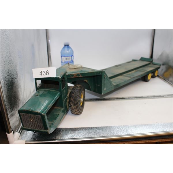 Antique Ny-Lint Toys Tractor and Trailer