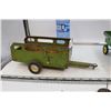 Image 10 : 2 John Deere Trailers Model Toys and 1 Nylint Trar