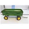 Image 14 : 2 John Deere Trailers Model Toys and 1 Nylint Trar
