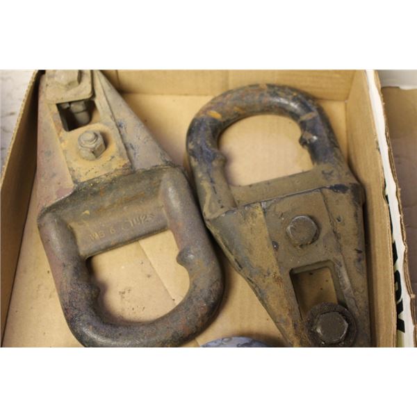 Misc Lot Of Pull Hooks / Exhaust Covers etc