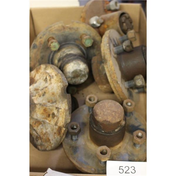 Set Of Four Trailer Wheel Hubs