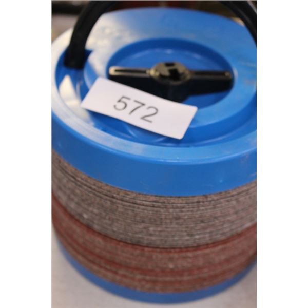 New Sanding Discs, 50-  Tyrolit Fiber 180 x 22 mm