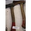 Image 1 : 2-Wooden Hatchets