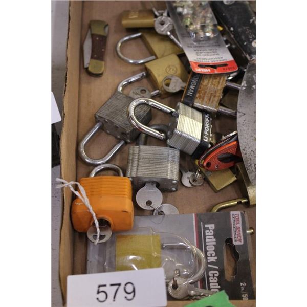 Misc Lot Of Locks With keys