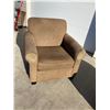 Image 2 : ARMCHAIR AND OTTOMAN; MATCHES LOVESEAT/PULL-OUT BED IN LOT #1