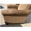 Image 7 : ARMCHAIR AND OTTOMAN; MATCHES LOVESEAT/PULL-OUT BED IN LOT #1