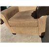 Image 8 : ARMCHAIR AND OTTOMAN; MATCHES LOVESEAT/PULL-OUT BED IN LOT #1