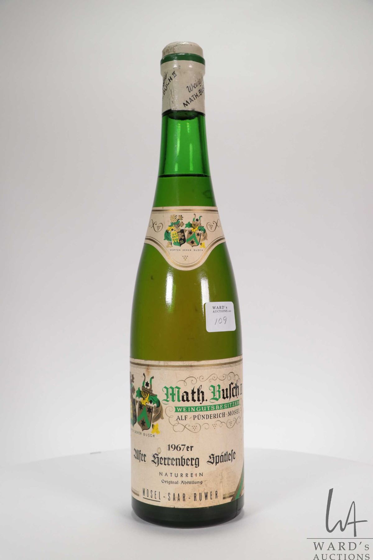 Weingut Math Busch II/ 1967er/ Italian White Wine/ 700ml/ ? ABV Note ...