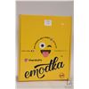 Image 1 : Emodka/ French Premium Vodka/ Twelve 50ml round glass bottles/ each 40% ABV  Note: Alcohol cannot be