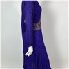 Image 3 : Original Judith Ann Purple Silk Beaded Evening Dress