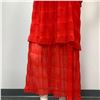 Image 5 : Piplette by Alice Ritter Long Tiered Sleeveless Red Dress