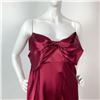 Image 2 : Original A.B.S. Collection Red Satin Strapless Evening Dress