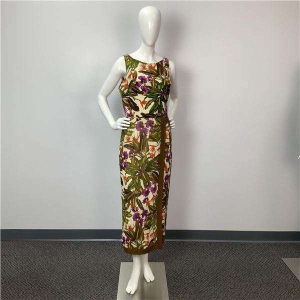 Original Kay Unger NY Sleeveless Flower Cocktail Dress