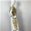 Image 3 : Original Machesa Note Embroidered Lace Silk Cocktail Dress