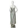 Image 11 : 2Pc Embroidered Silk Caftan & Matching Sleeveless Dress