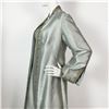 Image 4 : 2Pc Embroidered Silk Caftan & Matching Sleeveless Dress