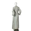Image 6 : 2Pc Embroidered Silk Caftan & Matching Sleeveless Dress