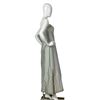 Image 9 : 2Pc Embroidered Silk Caftan & Matching Sleeveless Dress